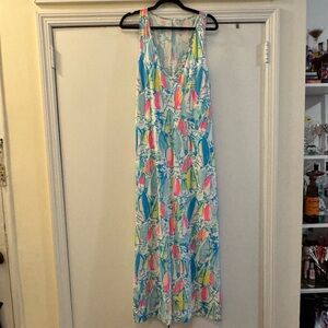 Lilly Pulitzer v neck tank dress